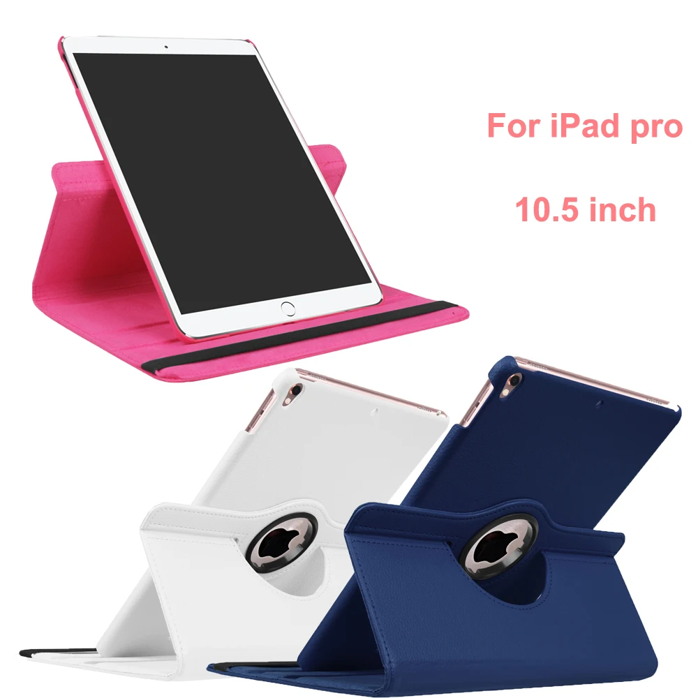 

Case For iPad Air 3 / iPad Pro 10.5 Inch 360 Degree Rotation Hard Cover For iPad Air 1/2 9.6" inch Tablet Cases Protective Pouch