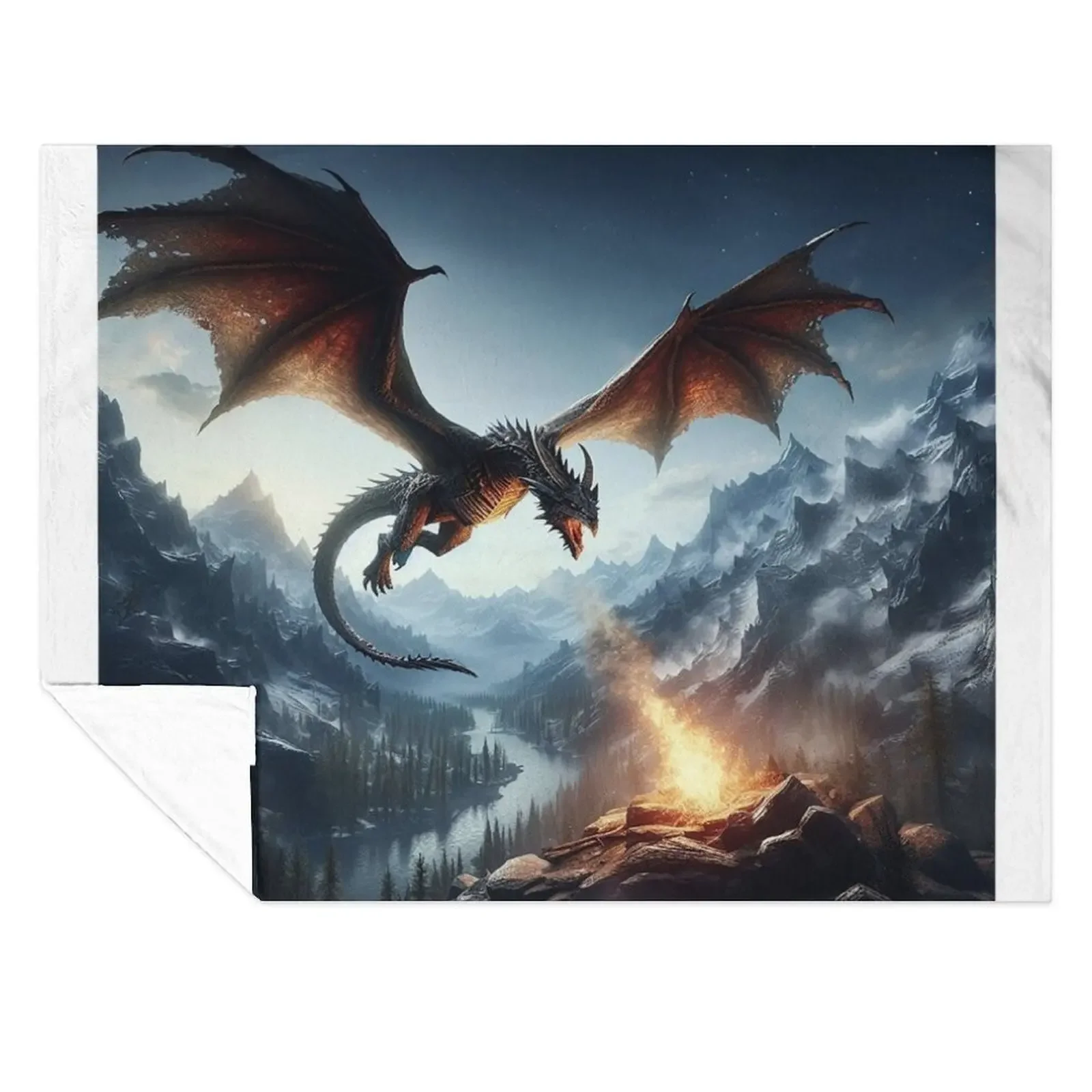 

Unlock the Ultimate Dragon Fire Models with Skyrim: A Comprehensive Guide to Epic Fantasy Gaming Throw Blanket