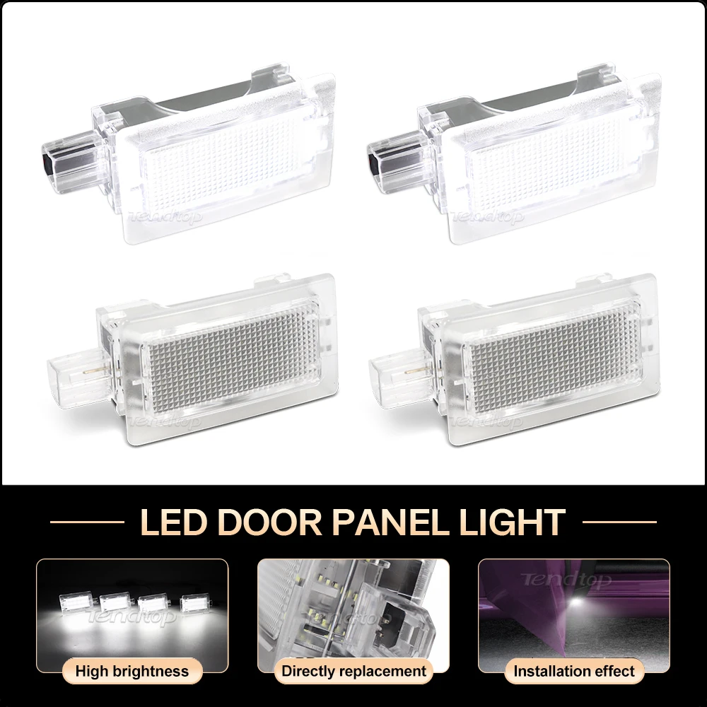 2/4pcs Car Side Door Panel Lights Courtesy Lamps For Dodge Stratus Magnum Challenger Charger Avenger Dart Chrysler 200 300