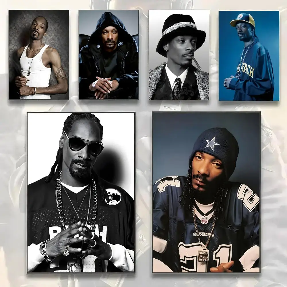 Rapper S-Snoop Dogg Poster Painting Prints Wall Art Picture Film Room Home Bar Cafe Decor Home Mural