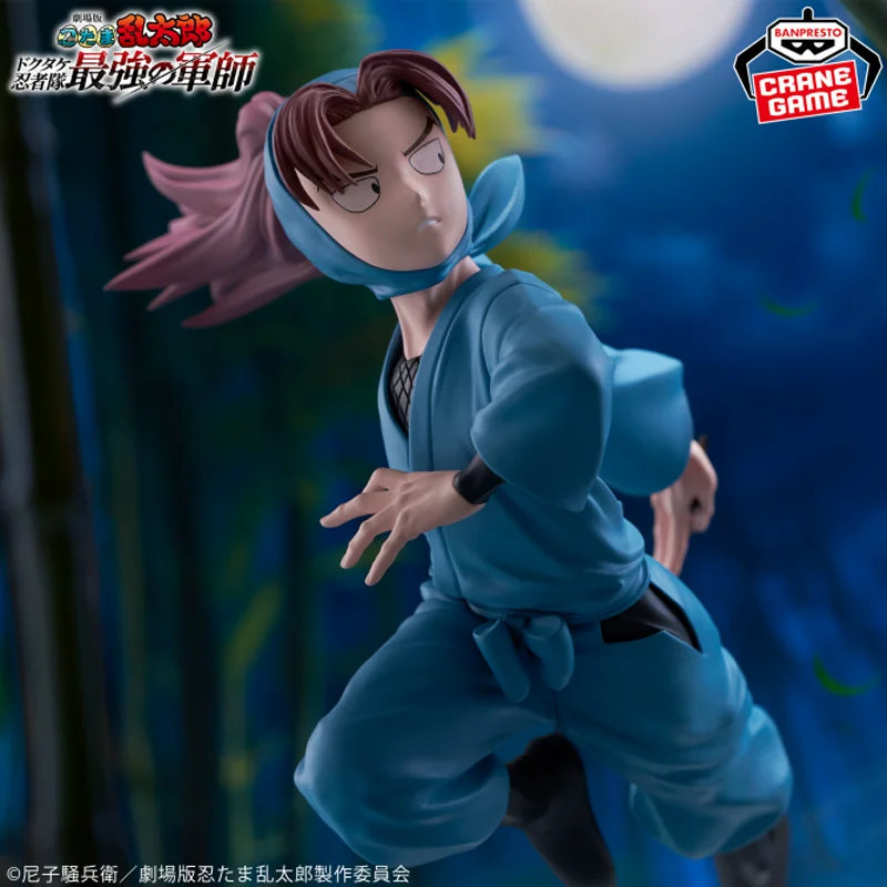 

В наличии [Оригинал] Оригинальная коллекционная фигурка Bandai Banpresto Nintama Rantarou Rikichi Yamada, модель аниме-персонажа, игрушка-кукла