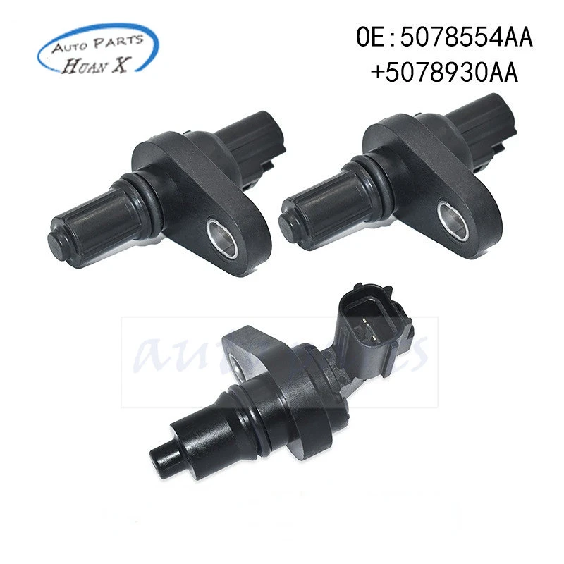 3pcs/set 5078554AA 5078930AA 62TE Transmission Input Output Speed Sensor for Dodge Chrysler 200 Sebring Pacifica Car Accessories