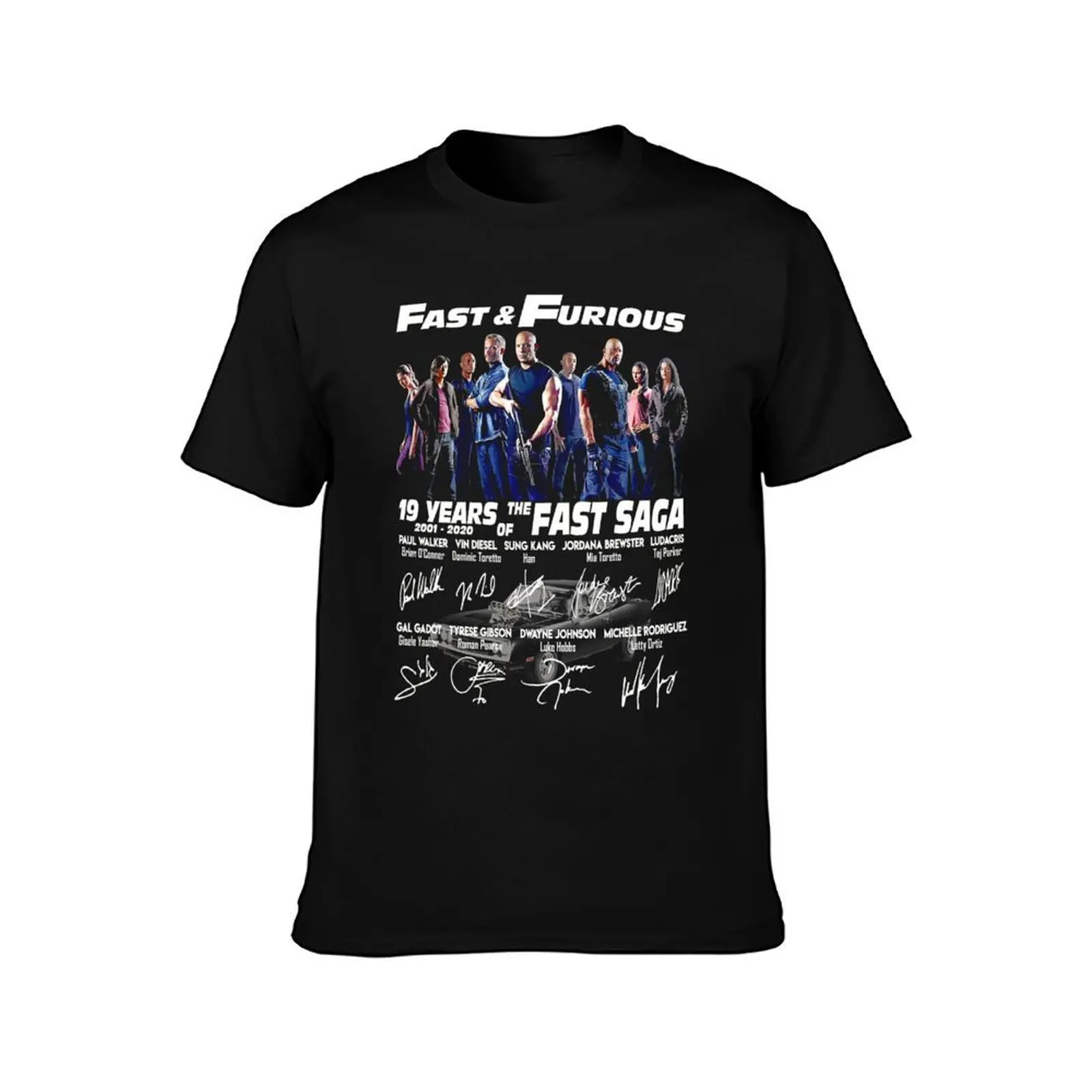 Charmaine _ Partner Fast-_-Furious-signatures Thank You for The Memories Tshirt-4500 T-Shirt