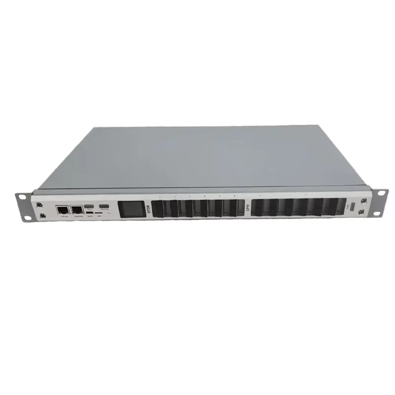 12-Channel Multi-Function Fiber Monitoring System for OTDR and OPM with 1310/1550 nm Wavelength