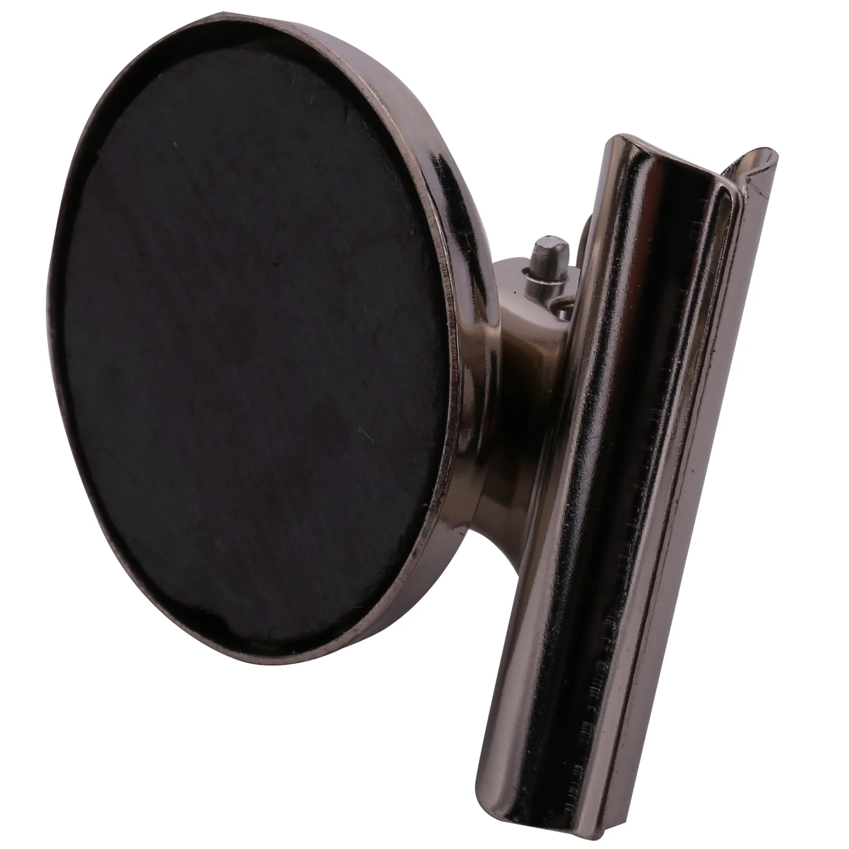 Prata Clip parede magnética para geladeira, nota Memo e titular da mensagem, 3cm, 5PCs