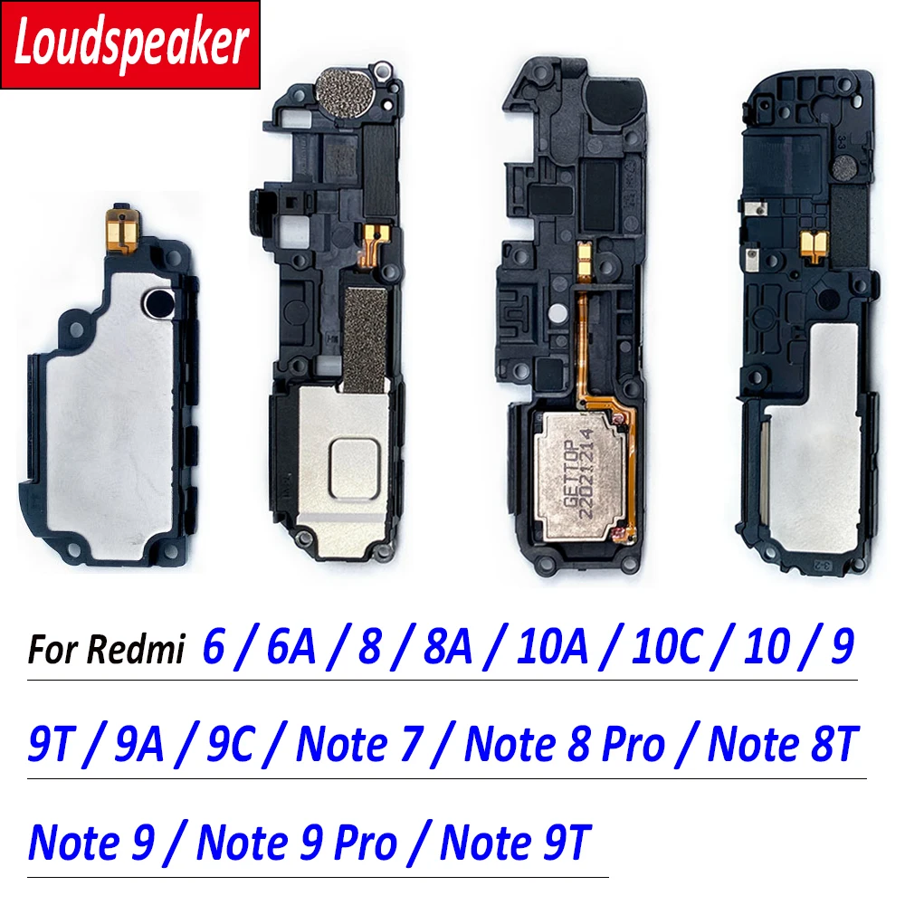 

Loudspeaker bottom Loud Speaker Sound Buzzer Ringer Flex For Xiaomi Redmi 6 6A 8 8A 10A 10C 10 9T 9A 9C Note 7 8 8T 9 Pro Max