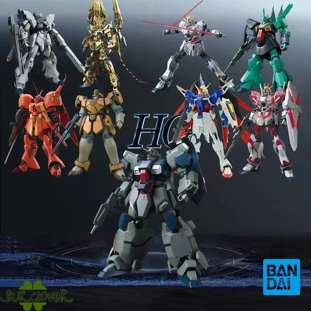 بانداي الأصلي GUNDAM HG جمع سلسلة ZGMF-X10A RMS-154 MSN-00100 OZ-06MS MSX-008 RX-77-2 تحصيل اللعب في الأوراق المالية #5