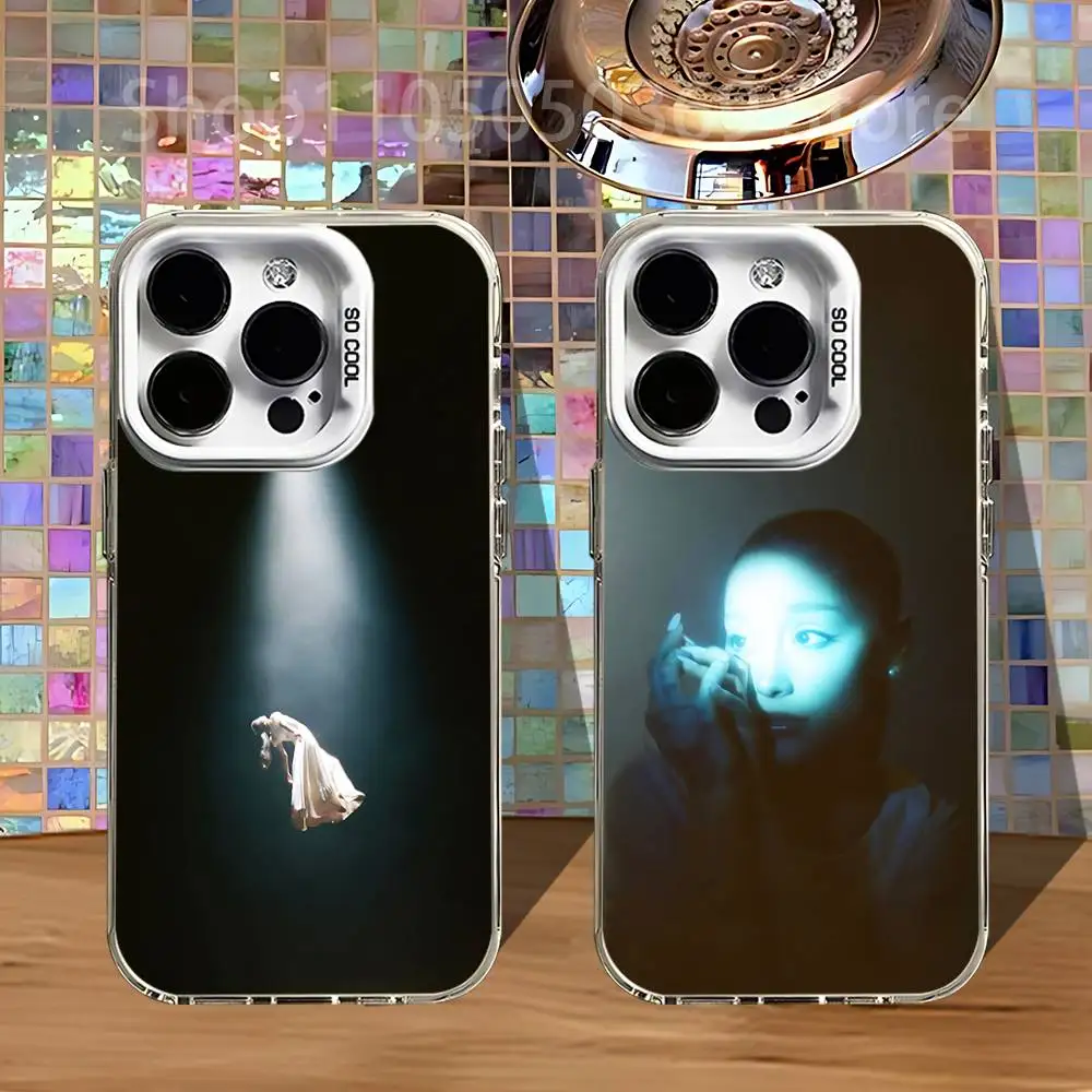 

Brighter Days Ahead A-Ariana Phone Case For iPhone 16,15,14,13,12,11,Pro,XS,Max,Plus,Mini,SE4,E White Matte Shockproof Cover