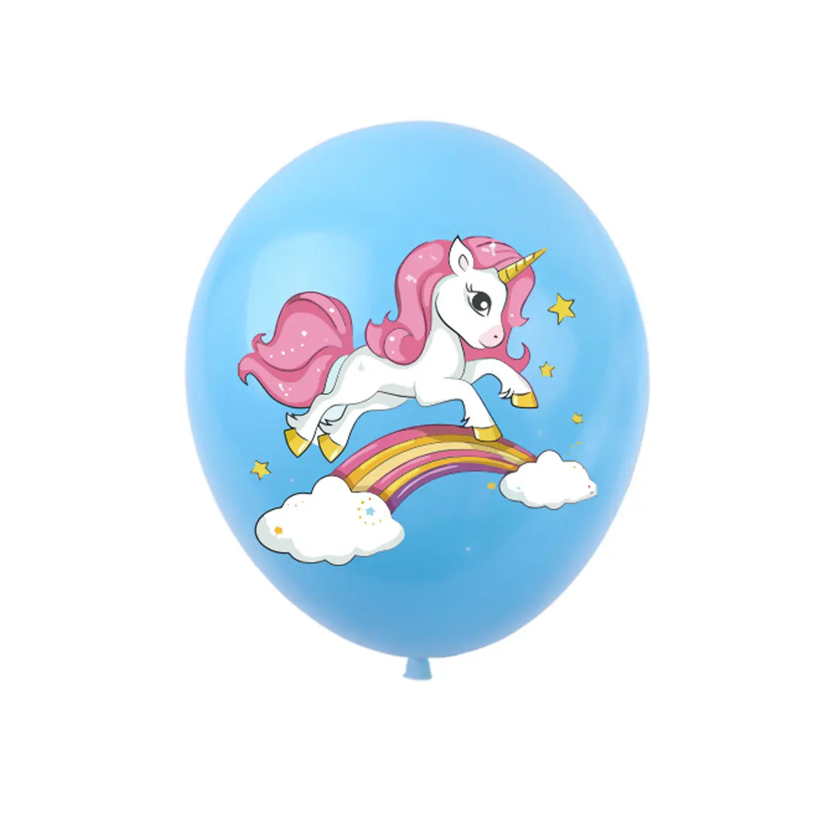 Balony jednorożec zaopatrzenie firm balon lateksowy dla dzieci kreskówka zwierzęcy koń pływający globus Baby Shower dekoracje na imprezę urodzinową — zdjęcie 6