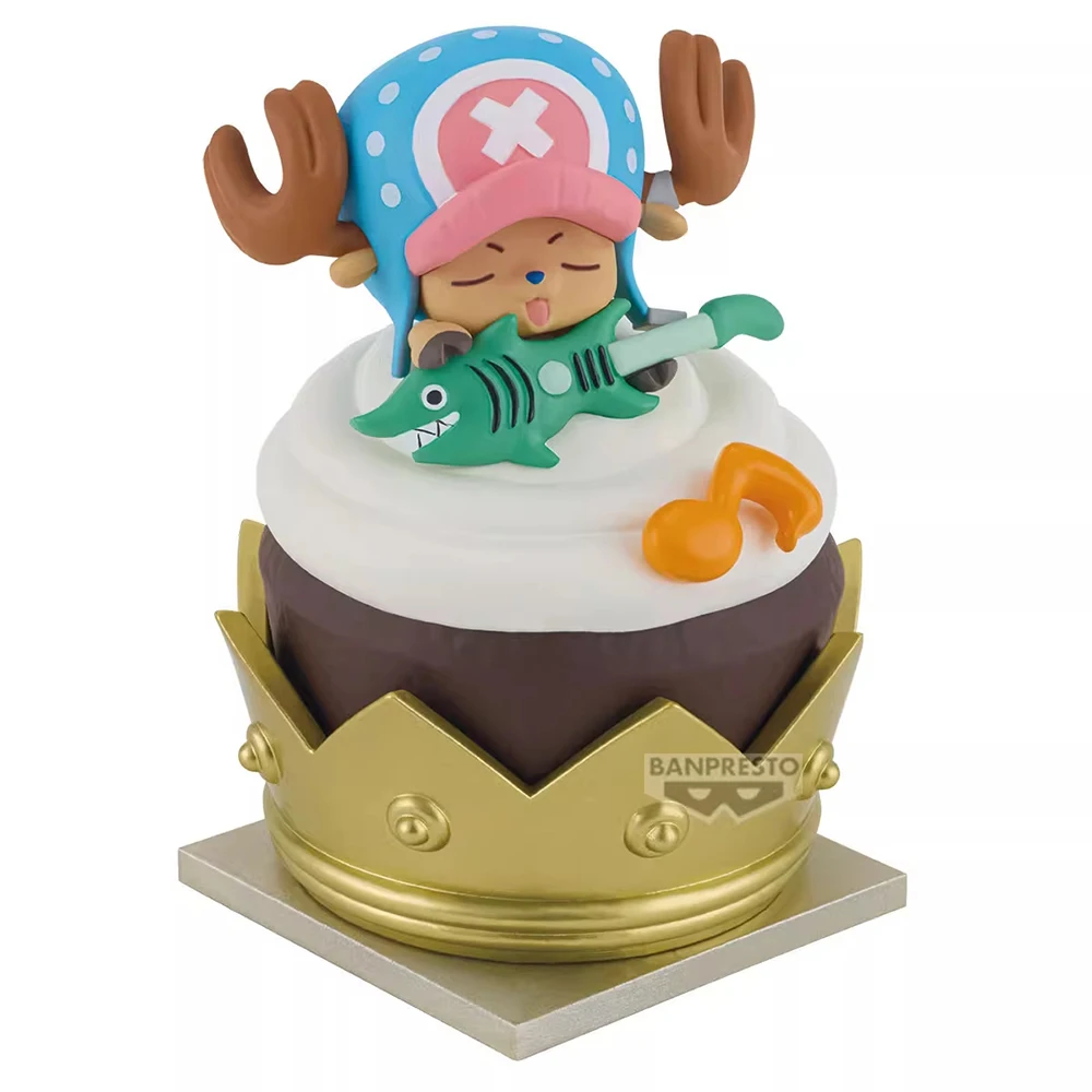 Original Banpresto Paldolce One Piece Vol.3 Tony Tony Chopper ขนมรุ่น Q อะนิเมะรุ่นของเล่น Kawaii ตุ๊กตาของขวัญ 6 ซม.