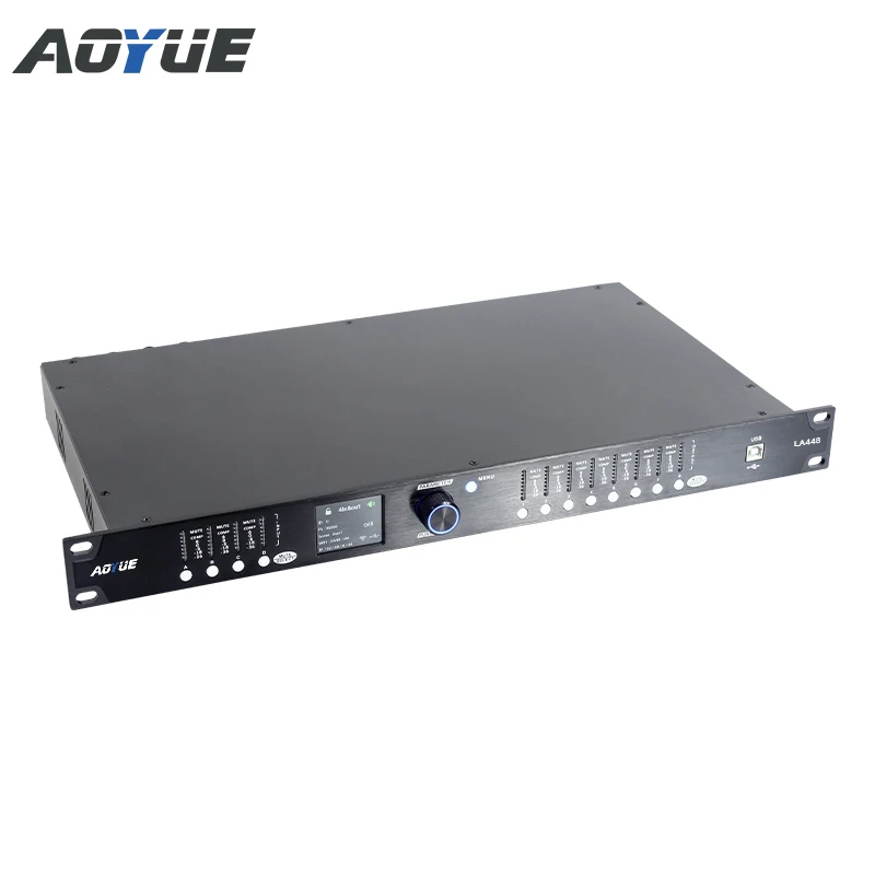 LA448 Tanne Dsp Audio Digital Prozessor 4 In 8 Out AC90V ~ 260V