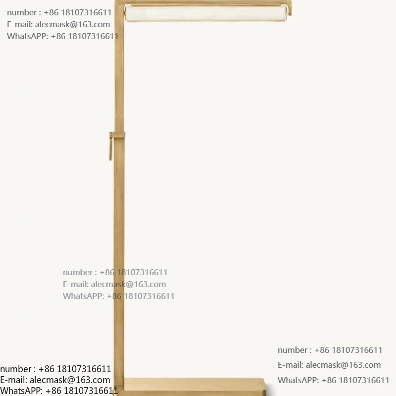 

American retro crystal all-copper floor lamp European simple living room bedroom hotel club floor lamp