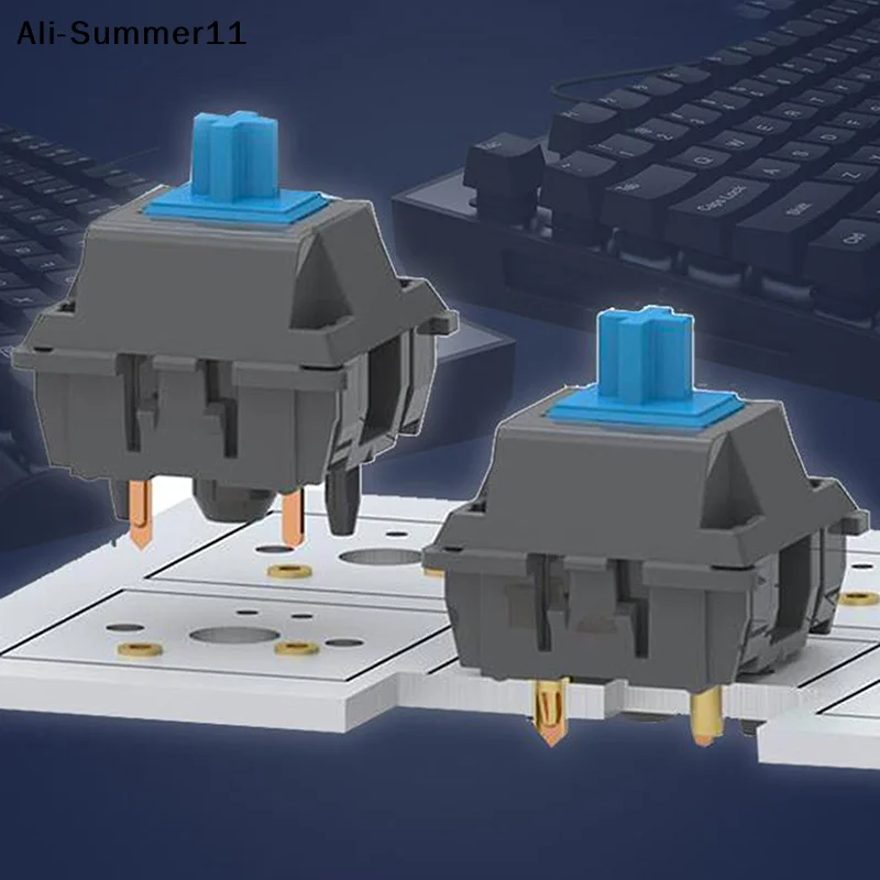 Av1100Pcs Mechanical Keyboard And Mouse Hot Plug Socket For Mechanical Keyboard PCB Soldering Reaming Pin Socket Parts