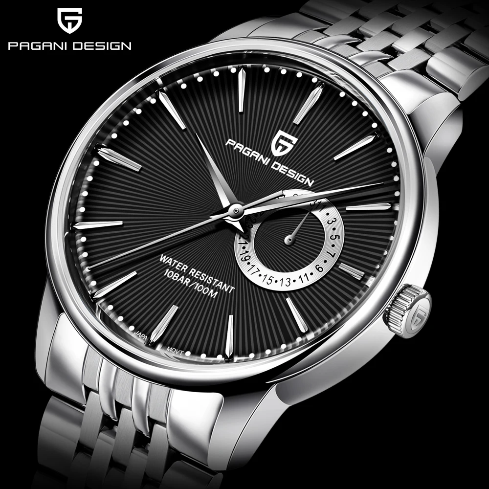 PAGANI DESIGN 2026Nwe Luxury Men's Waterproof Quartz Watch Fashion Leisure Sports Military Style Masculino Relogo