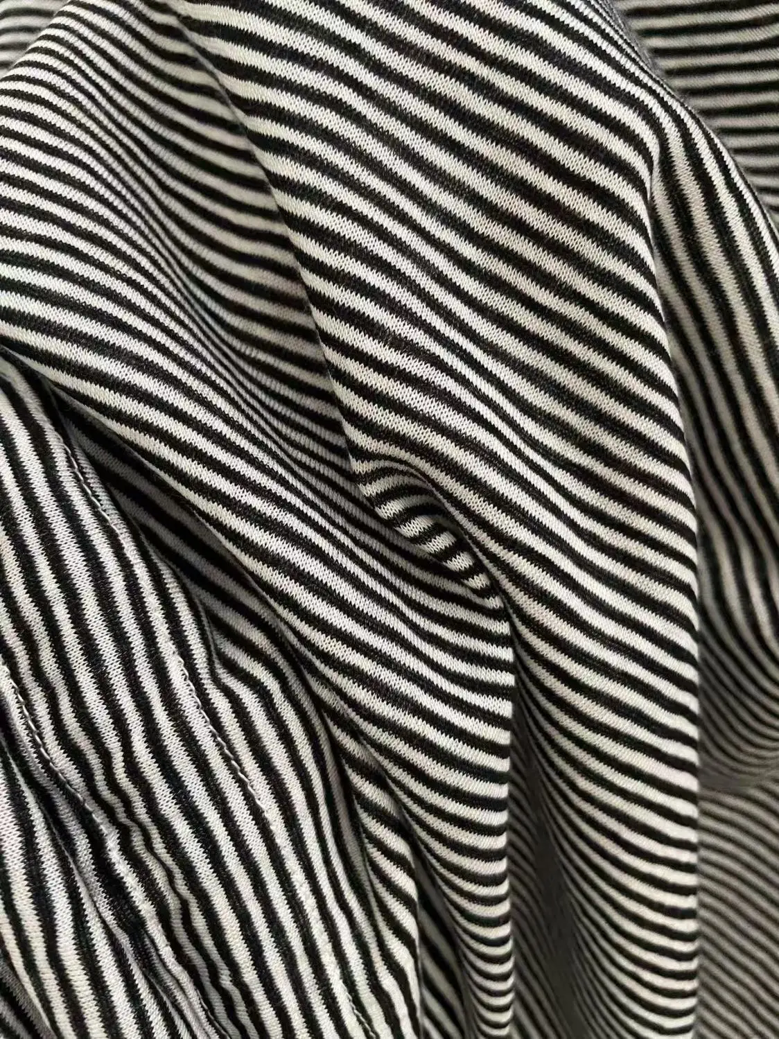 Damska bluza z kapturem w stylu koreańskim, cienka, dzianinowa, w paski, jesienna, elegancka, ze sznurkiem, codzienna, z długim rękawem, dzianinowa góra.