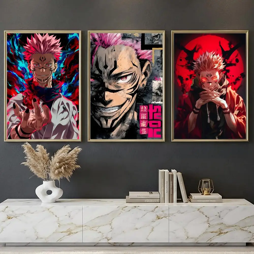 Jujutsu Kaisen Poster --HD-- Self-Adhesive Waterproof High-Toughness Universal Wall Decor