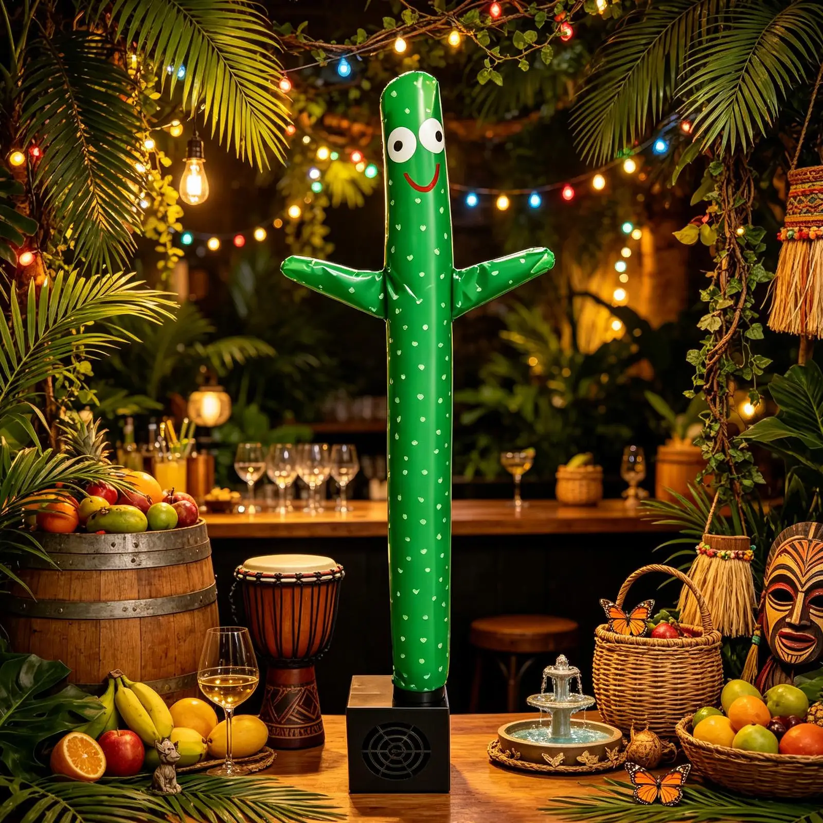 50cm SkyAir Puppet Dancer Inflatable Dancer Little Man Tube For Men Puppet Dancer Suitable For Store Signs (Blower Not Included
