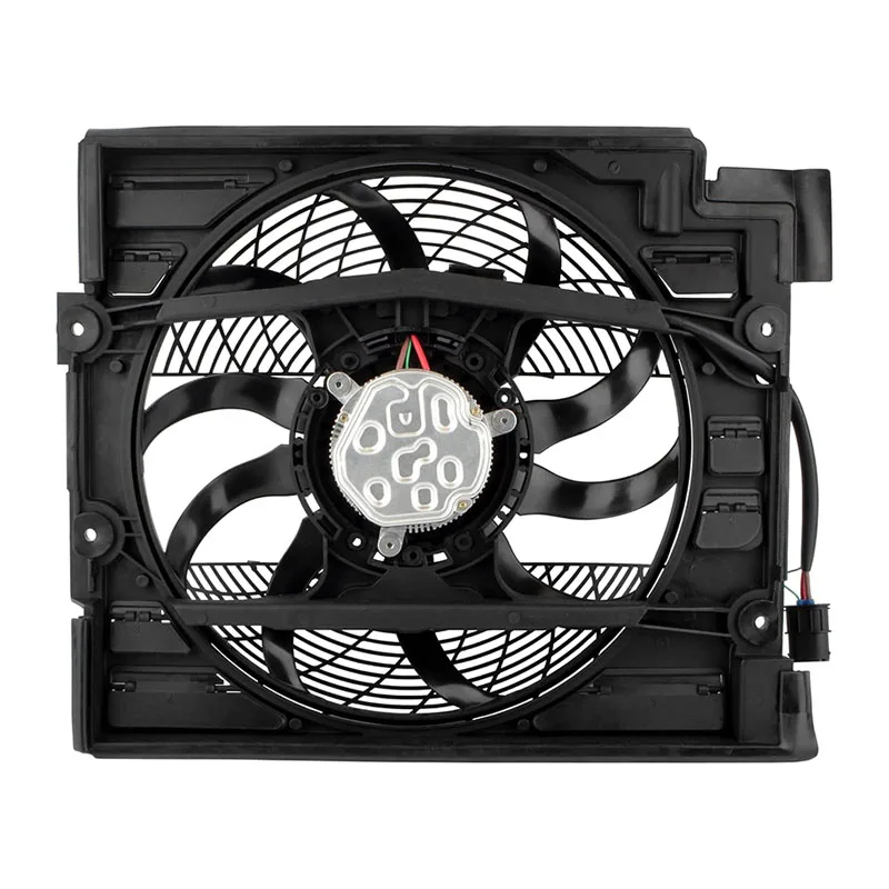 FOR BMW 5 Series E39 (95–03)/7 Series E38 (94–01) 300W Radiator Cooling Fan Assembly OE 64506908030 64546919057 64546921395