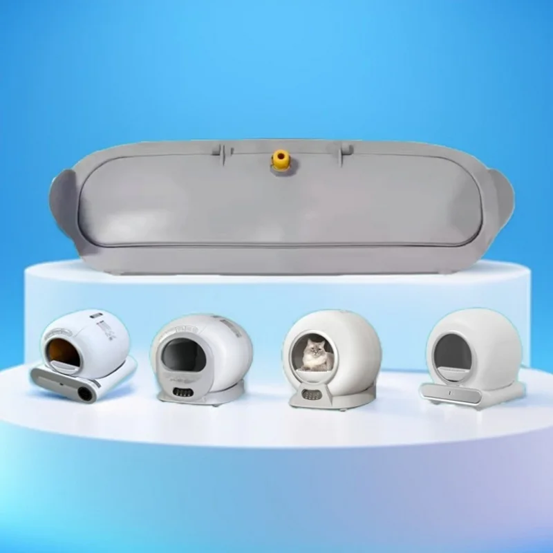 

Automatic Cat Litter Box Accessories Bin Door Collecting Feces Cover for Cat Toilet