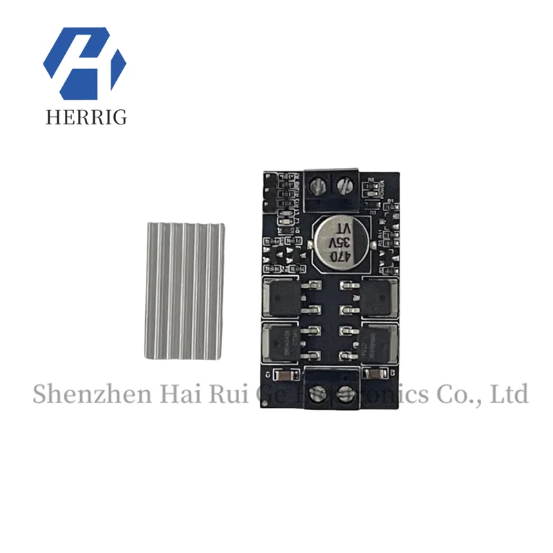 10A High-Power DC Motor Drive Module for Forward and Reverse Rotation, PWM Speed and Light Control, Wide Voltage, High Current M