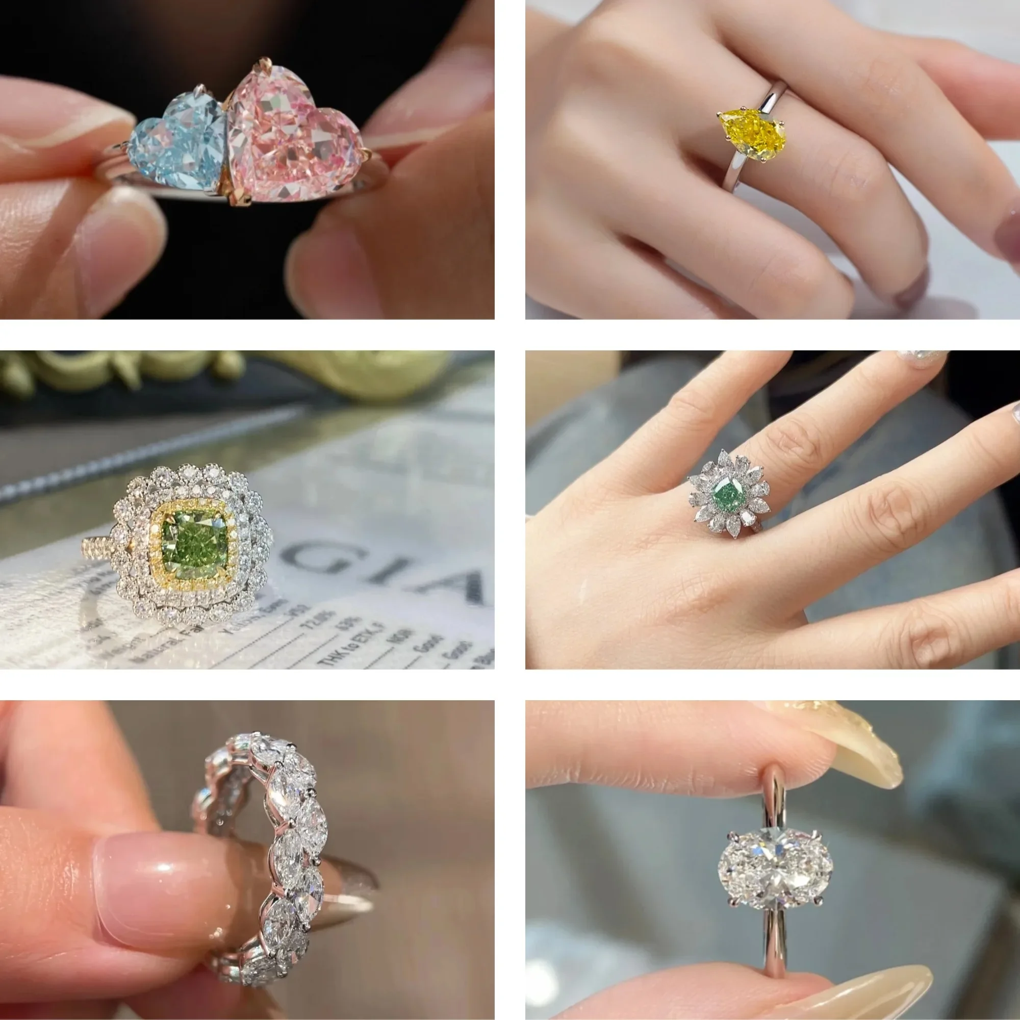 NASIA 1CT Heart Shaped Lab Grown Diamond Multiple Styles of Heart Shaped Lab Grown Diamonds IGI Certificate Wholesale 2026