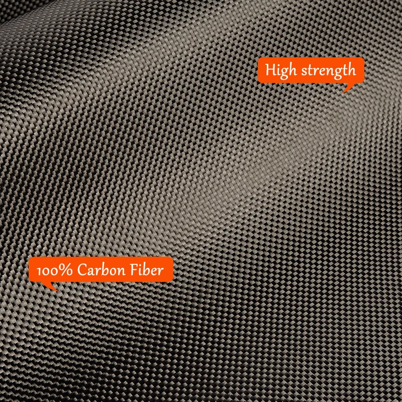 Carbon Fiber Fabric Cloth 3K 200g/m2  Plain Weave 1m length
