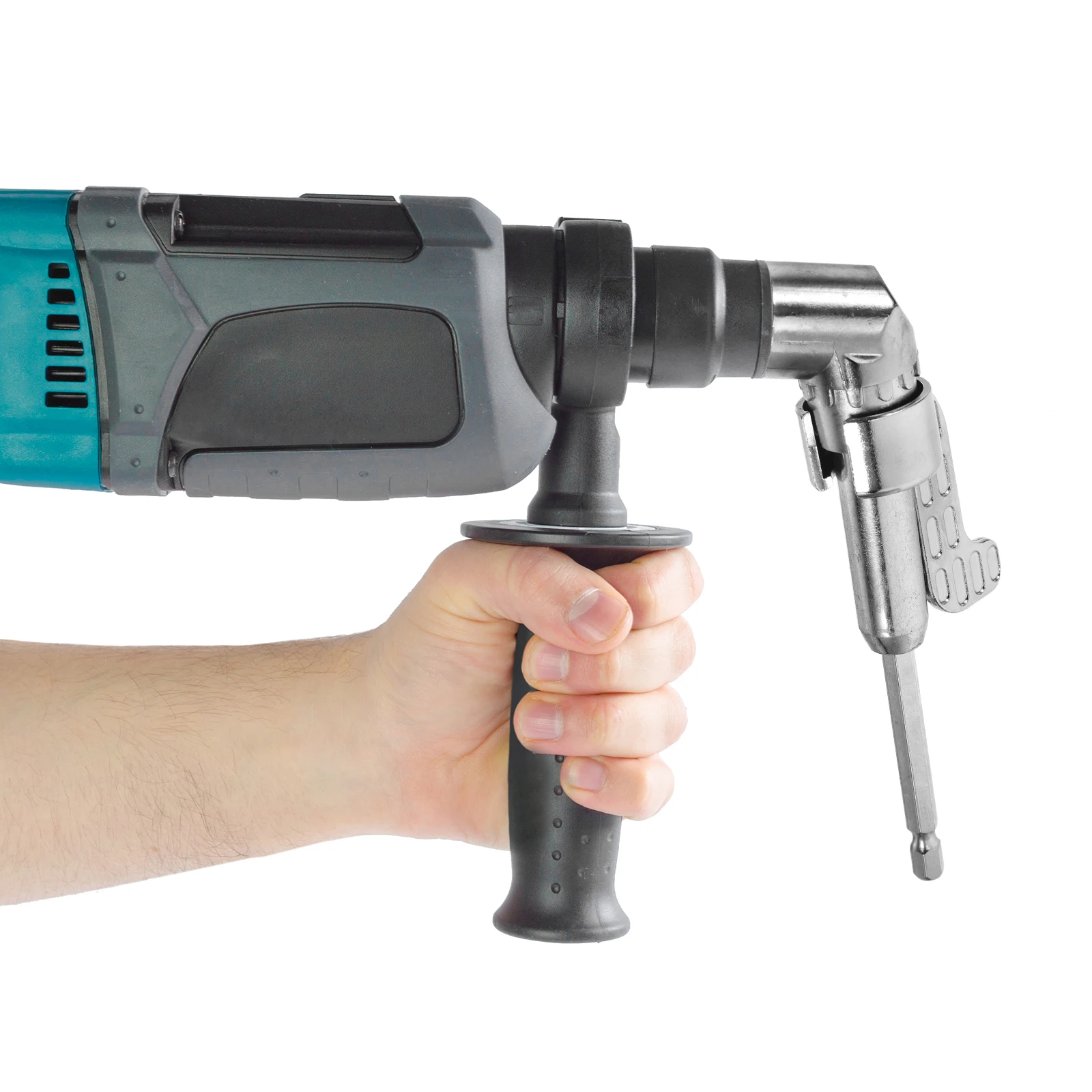 

105 Degree Right Angle Drill Adapter Hex Shank Screwdriver Socket Extension Quick Connect Electric Drill Multi-Functional Corner
