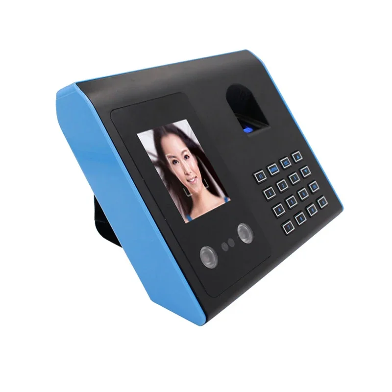 CL-10 Face/Fingerprint Time Recording For Attendance Time Recorder Employee Recognition Device Voice Prompt Work Time Recording