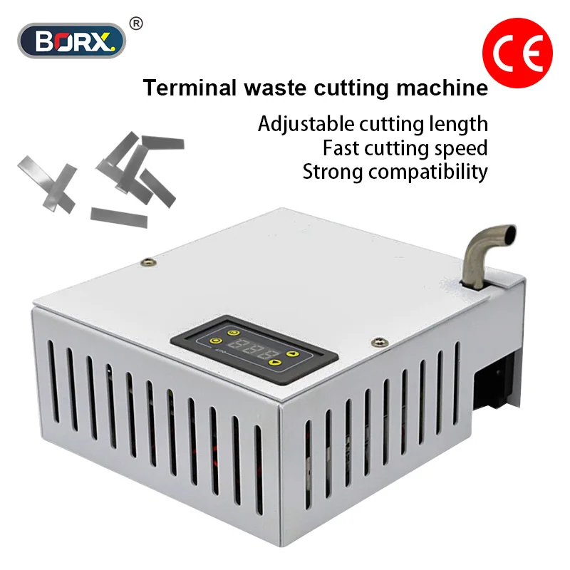 

BORX Automatic Terminal Waste Cutting Machine Within 10mm Width Crimp Lugs Cutting Waste Device Copper Strip Cutting Machine