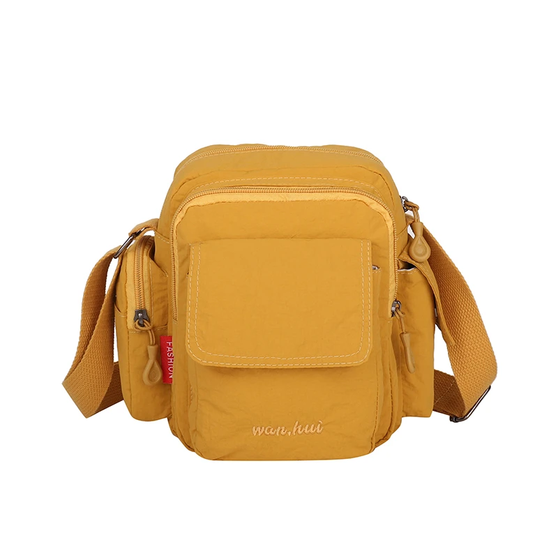 

Роскошная женская компактная сумка для фотоаппарата, нейлоновая ткань, сумка через плечо, легкая дорожная сумка с несколькими отделениями