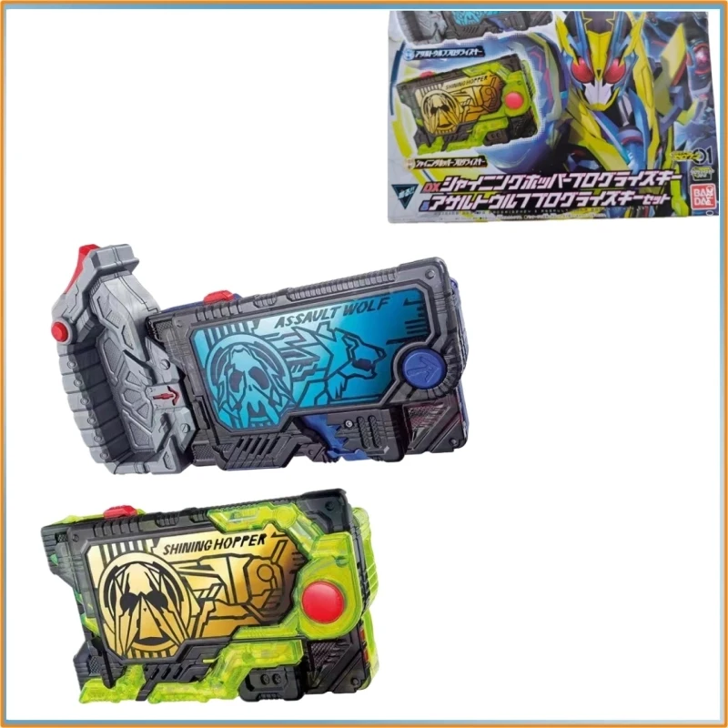 

В наличии! Оригинальный Bandai Kamen Rider Zero-One 01, набор Hiden Shining Hopper & Assault Wolf Dx, игрушка в подарок для фанатов