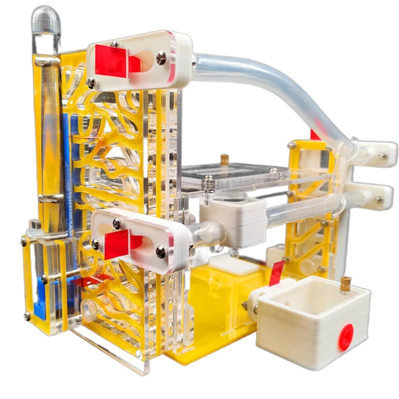 THIVN-Ant House Villa T Design DIY Ant Farm With Feeding Area For House Ants Insect Anthills Yellow