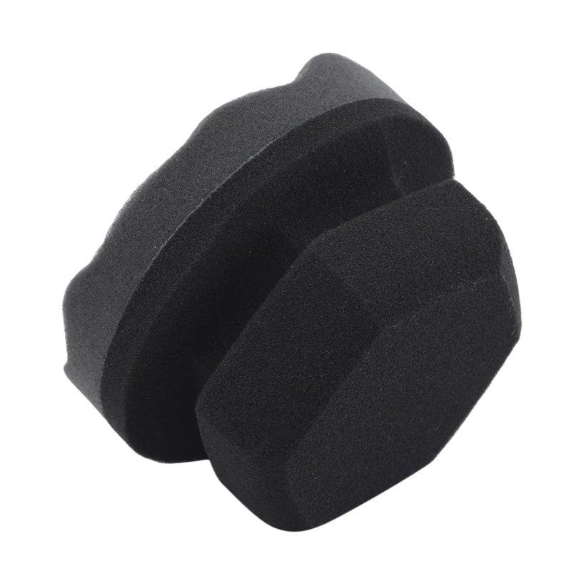 Car Wax Polishing Sponge Hexagonal Grip Applicator Hand Tire Wax Sponge High Density Foam Sponge For Auto Waxing Accessories