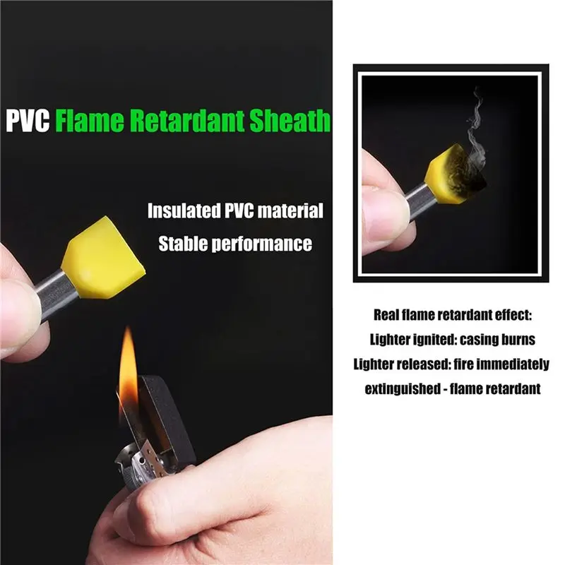 DT17 2000Pcs Double Wire Ferrule Kit Insulated Crimp Pin Terminals 22-14 AWG