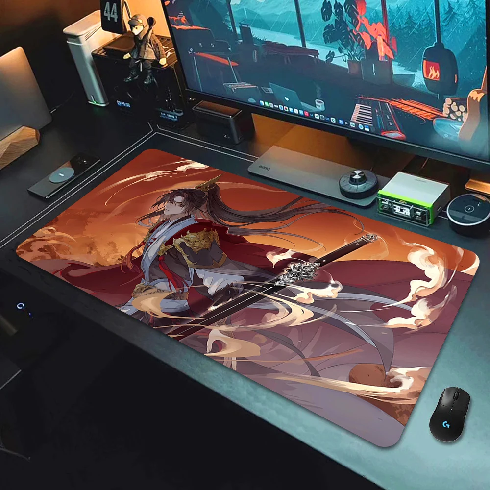 Computer Heaven Official’s Blessing Mouse Pad Tian Guan Ci Fu Table Pads Keyboard Mat Carpet Diy PC Gamer Cabinet Deskmat Laptop