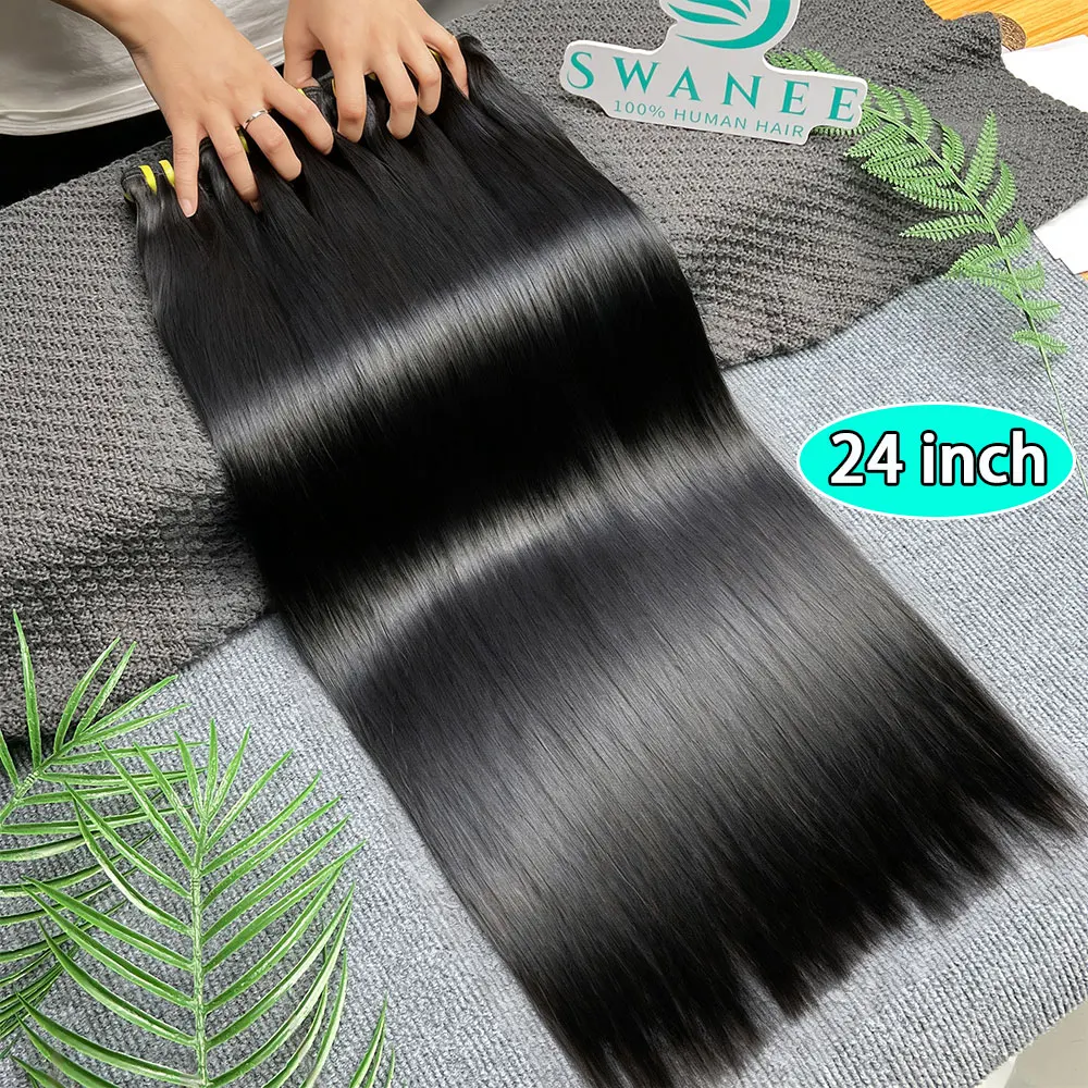 34 36 Inch Bone Straight Human Hair Bundles For Women Raw Virgin Vietnamese hair Sew In Bundles Real Raw Virgin Hair Extensions