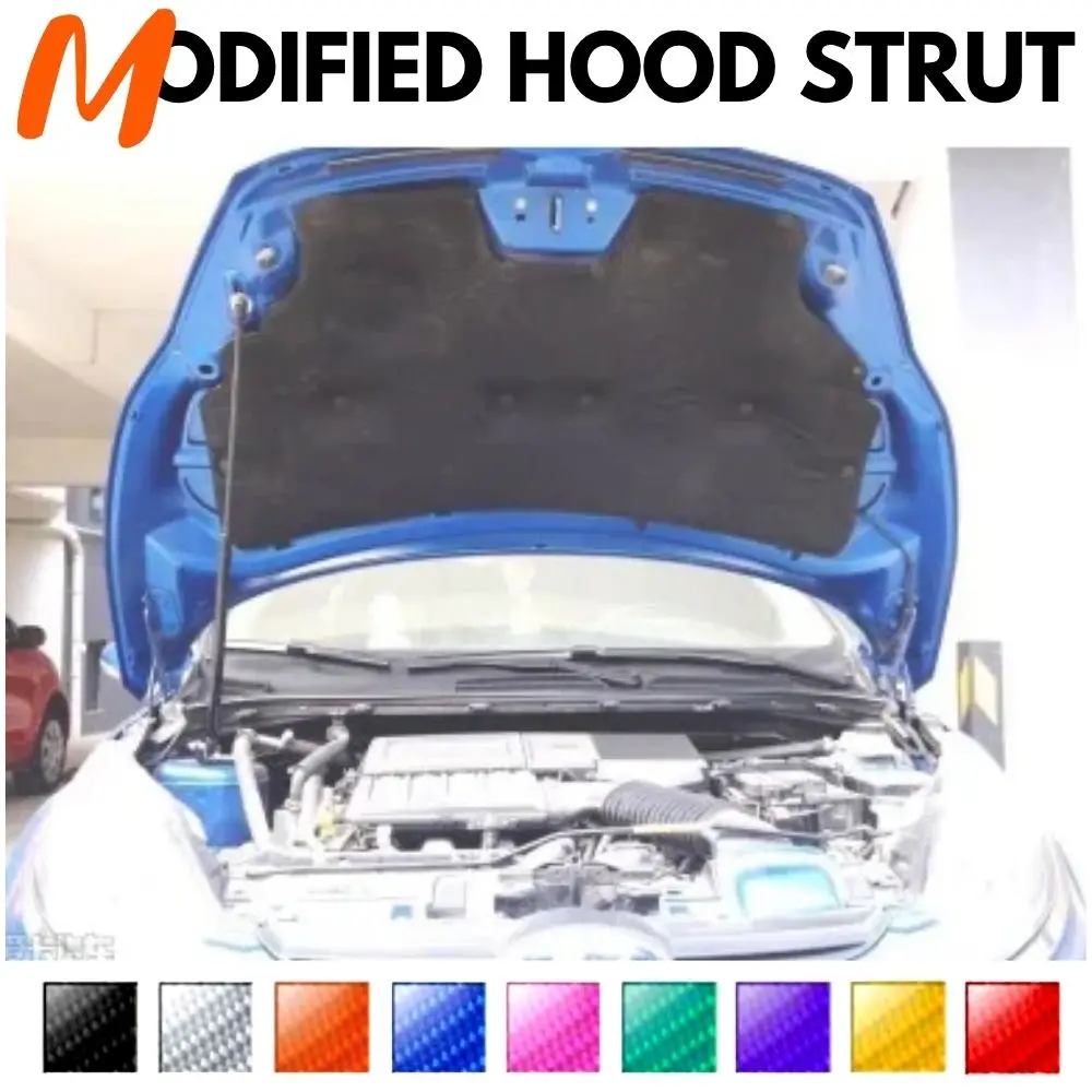 

Front Hood Struts for Ford Fiesta Mk6 2008-2018 Shock Lift Supports Bonnet Gas Dampers Springs No-Drill