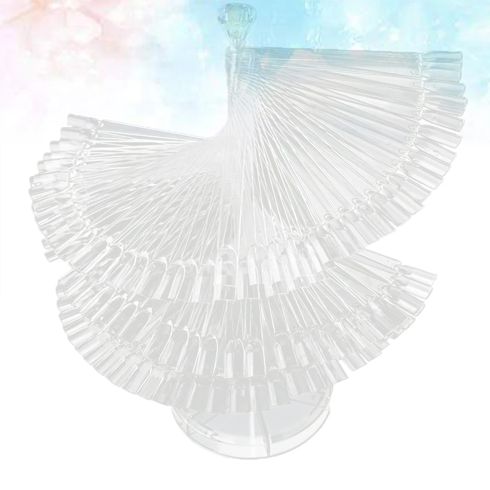 

Manicure Display Shelf Durable Lightweight Rotative Design Nail Art Rack Nails Sample Organizer Holder Acrylic Vendors
