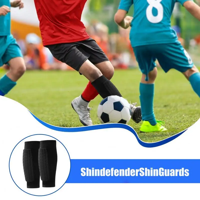 Ski Shin Pads Honeycomb Ski Shin Defender Shin Guards Breathable Shin Guards Soccer For Sports For Kids And Adults