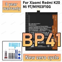 100% New High Quanlity BP41 Battery For XIAOMI REDMI K20/MI 9T/M1903F10G Replacement Batteries batteria+Free tools