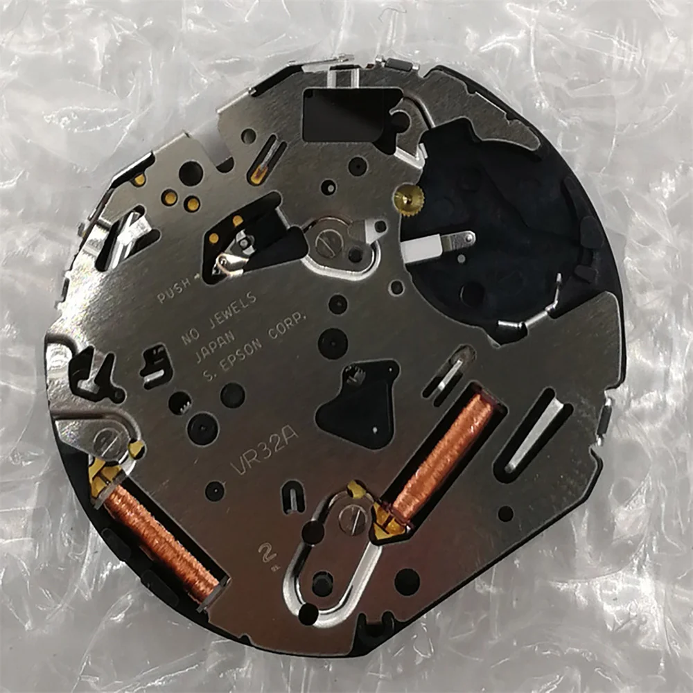 3-O'Clock Date Window Single-date Quarze Movement for VR32A Watch Replacement Watch Movement Repair Accessories