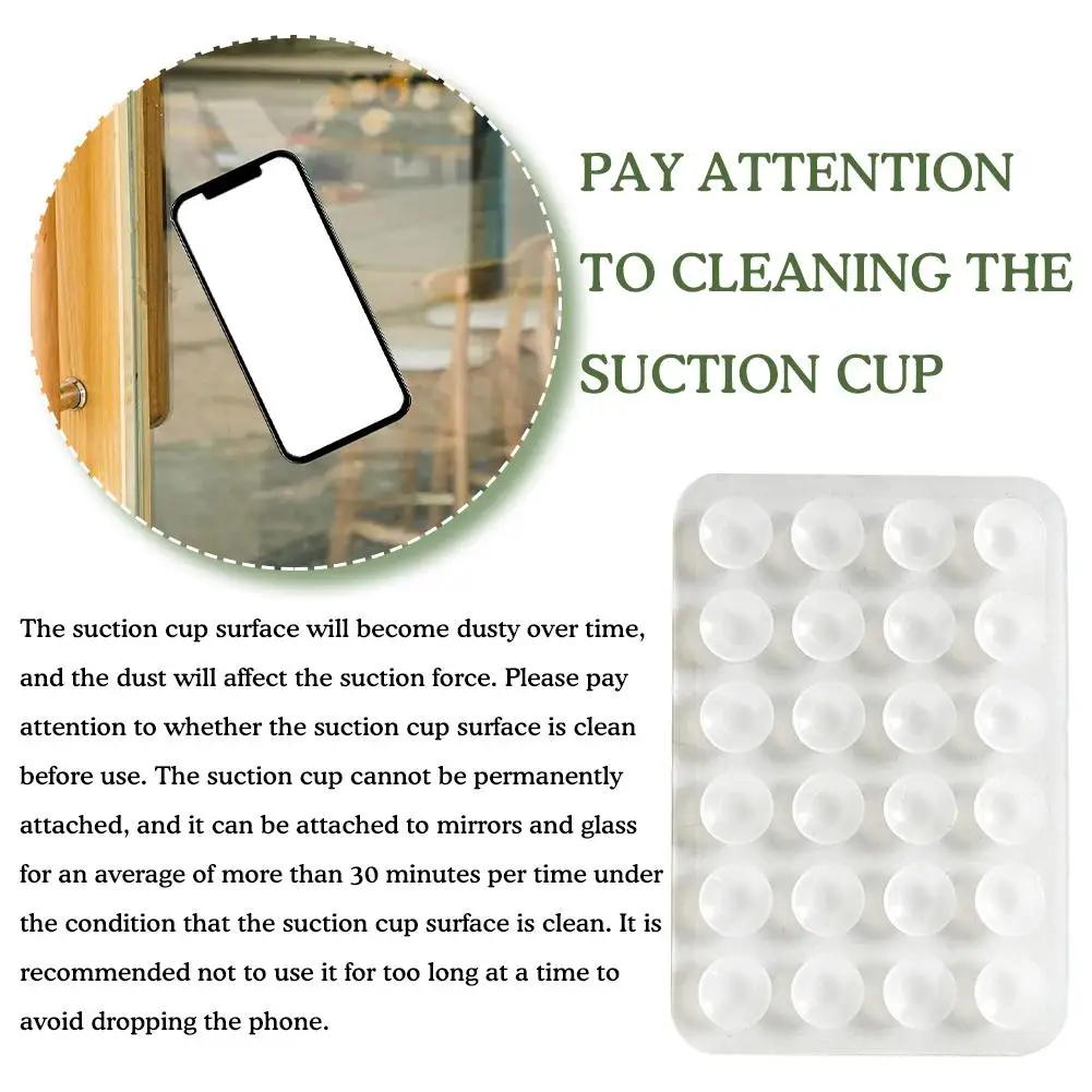 Transparent Backed Silicone Suction Pad For Phone Fixture Suction Cup Backed Adhesive Silicone Rubber Sucker Pad For Fixed Pad