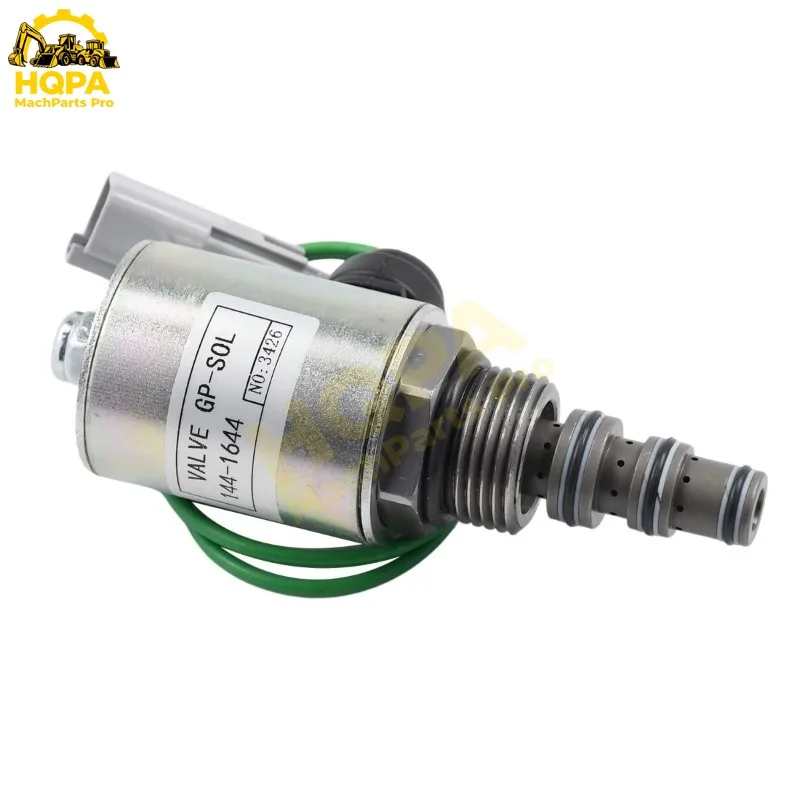144-1644 1441644 12V 24V Solenoid Valve for Caterpillar CAT 216 226 228 232 236 242 246 247 248 252 257 262 267 268B 277 287