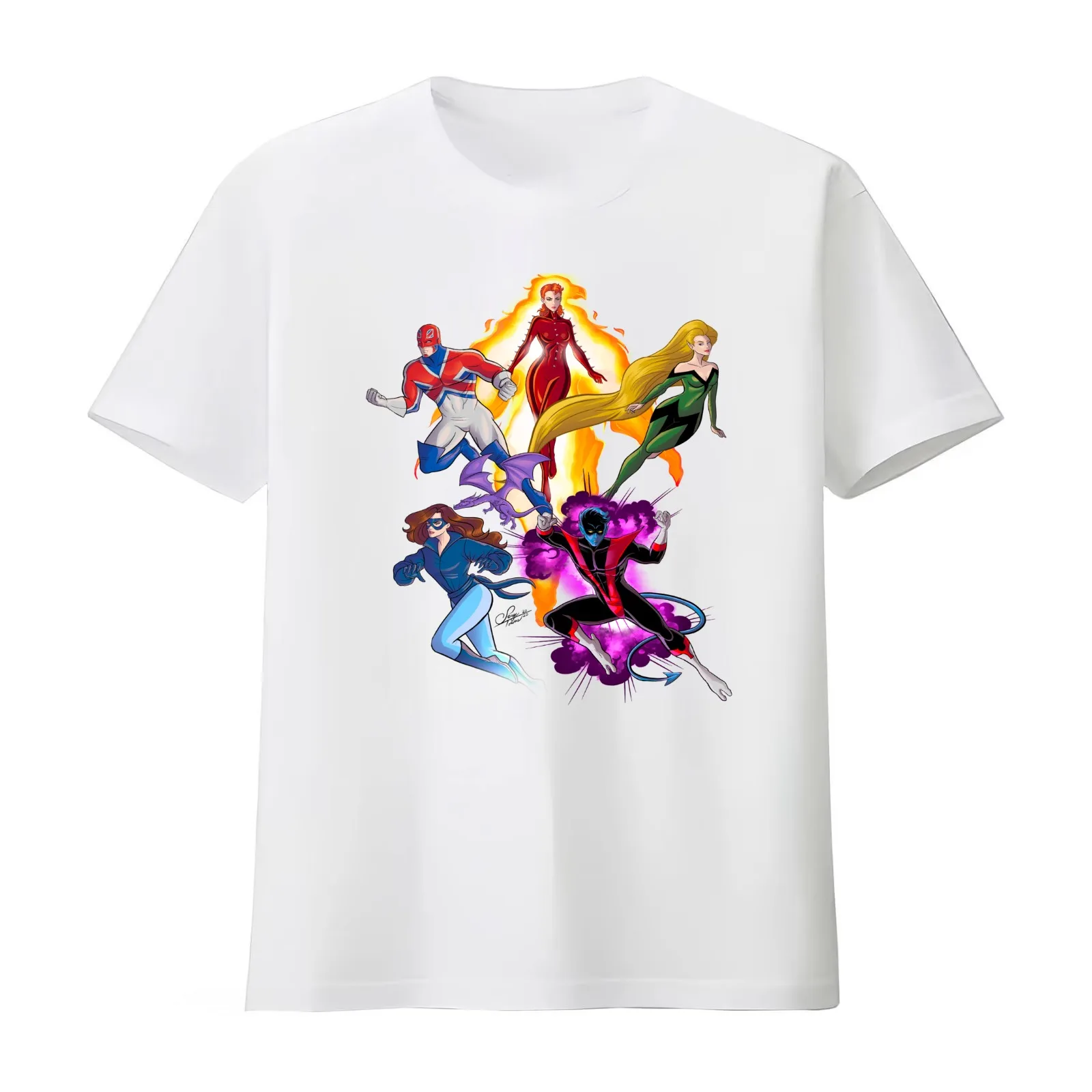 EX T-Shirt Summer Casual Cotton Tee Oversized Streetwear Tops Vintage Graphic Print Loose Fit Short Sleeve Unisex Men Women