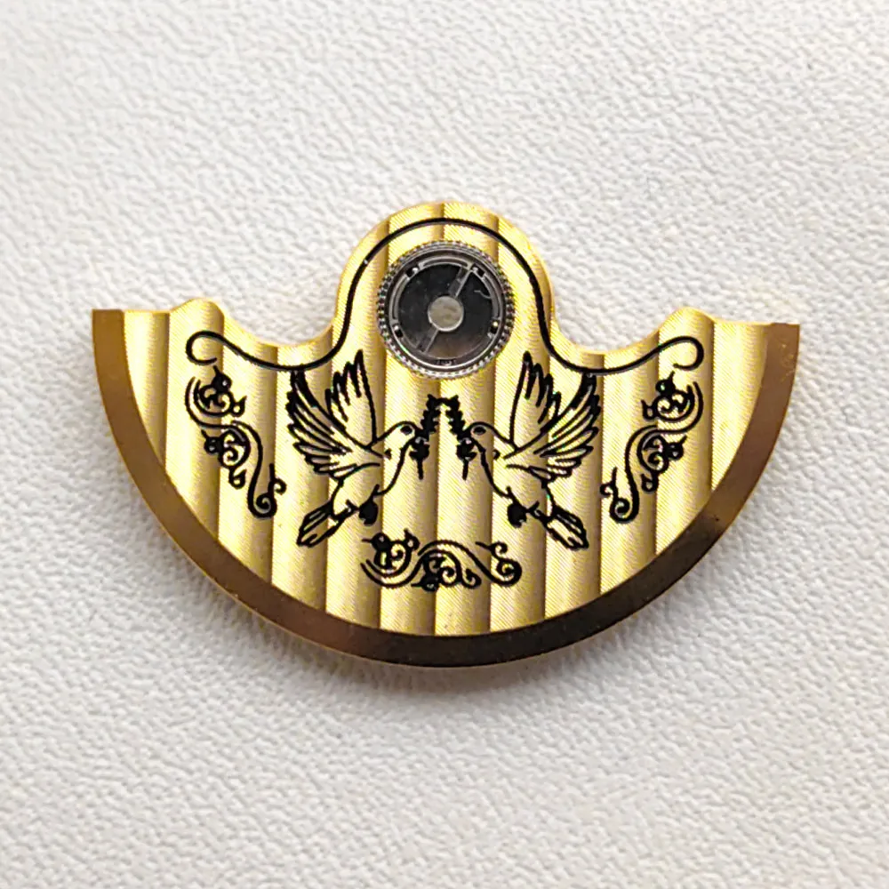 

Gold Automatic Rotor NH35 Movement Rotor Hammer Part Fit for NH36 NH38 NH39 7S26 NH35 Movement Oscillating Weight Hammer Rotor