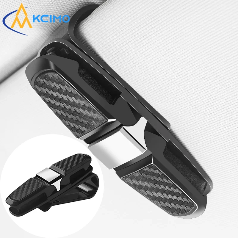 Universal Car Visor Sunglasses Holder - Strong Clip, No Drilling Installation, Fits Most Cars, SUVs, Trucks