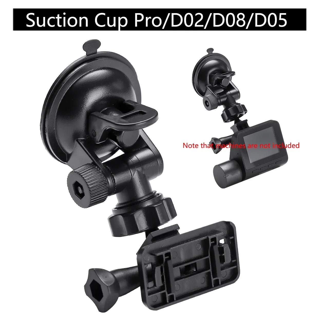 for 70mai pro D02 / D08 Mount For 70mai  D02 Lite D08  D05 suction cup bracket  for 70mai Pro D02 Lite D08 CPL Filter