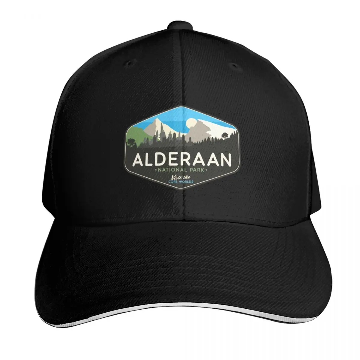 

Alderaan National Park: Visit the Core Worlds Baseball Cap Beach Outing birthday sailor cap for men Mens Tennis Women's