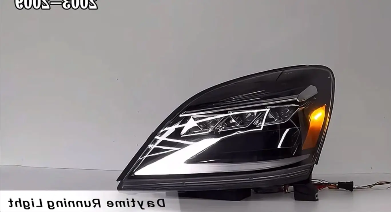 Car Led Headlight for Lexus GX470 03-09 Daytime Running DRL headlamp Low High Beam Turn signal