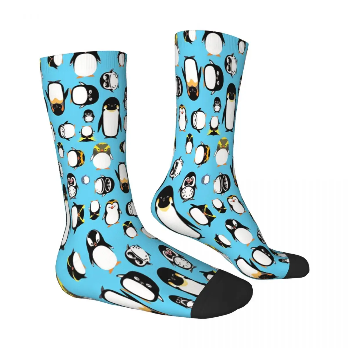 Know Your Penguins Socks Male Mens Women Winter Stockings Printed